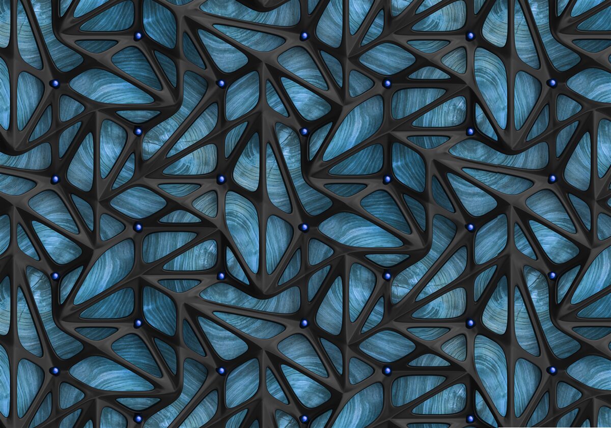 Papier peint Le clair de lune illumine la forêt nocturne couverte de feuilles