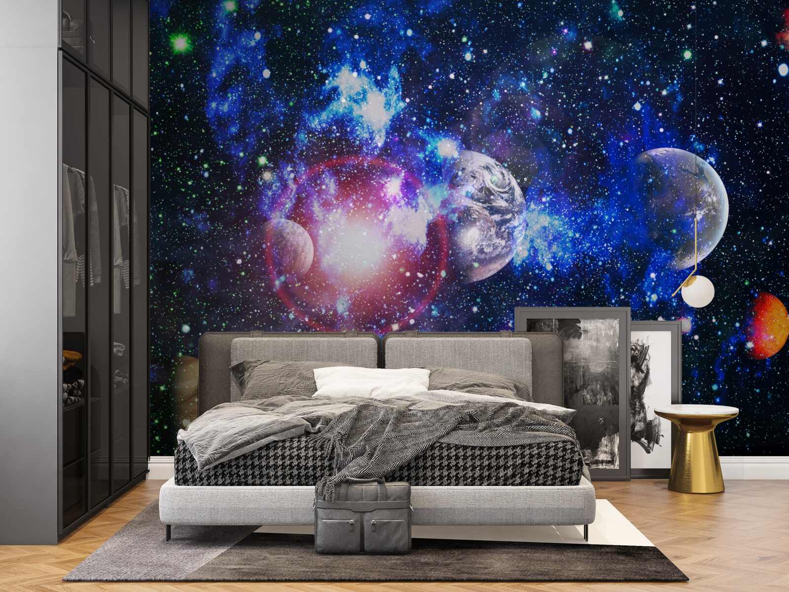 Papier peint un univers spacieux et mystérieux