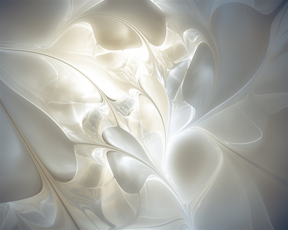 Papier peint rayons de lumière à travers les pétales de fleurs
