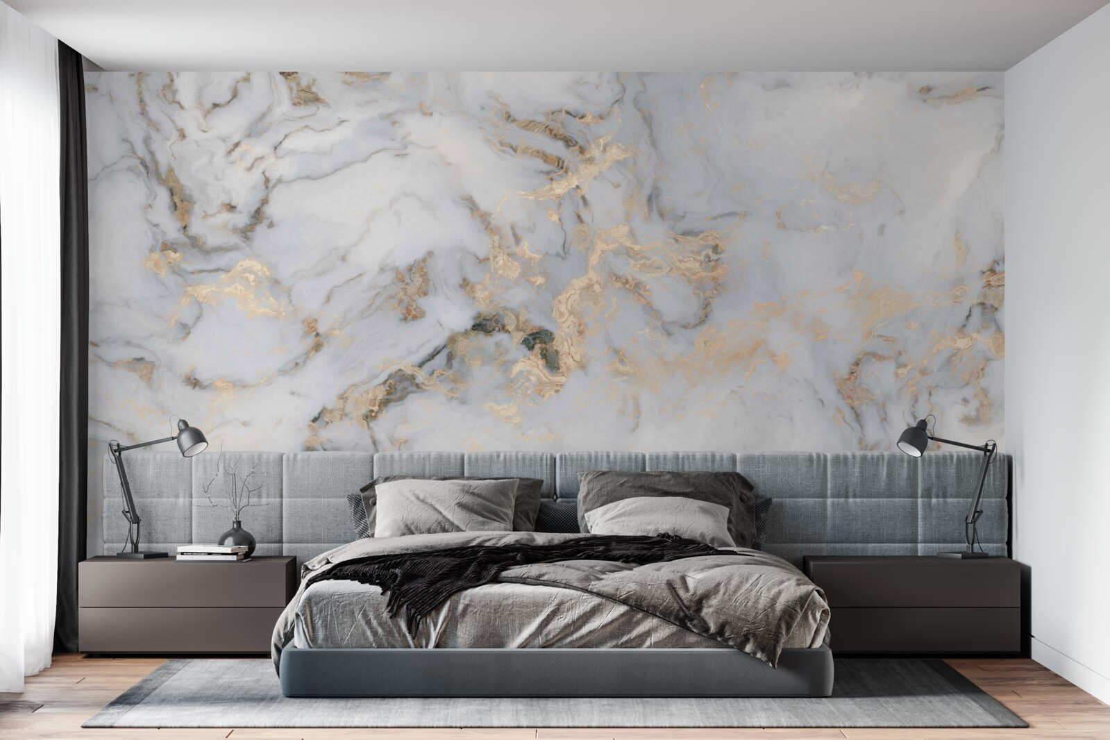 Papier peint fond en marbre