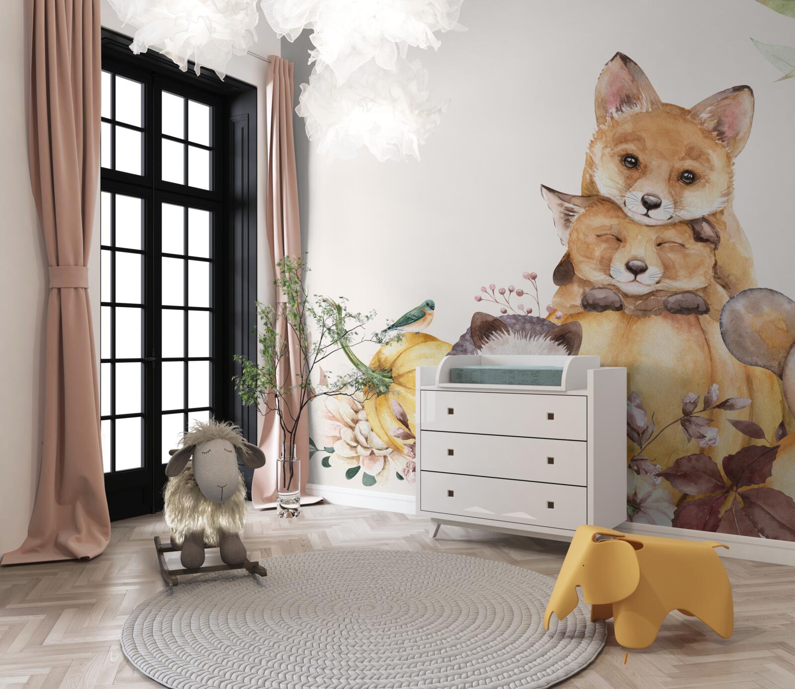 Papier peint les animaux de la beauté et de la gentillesse