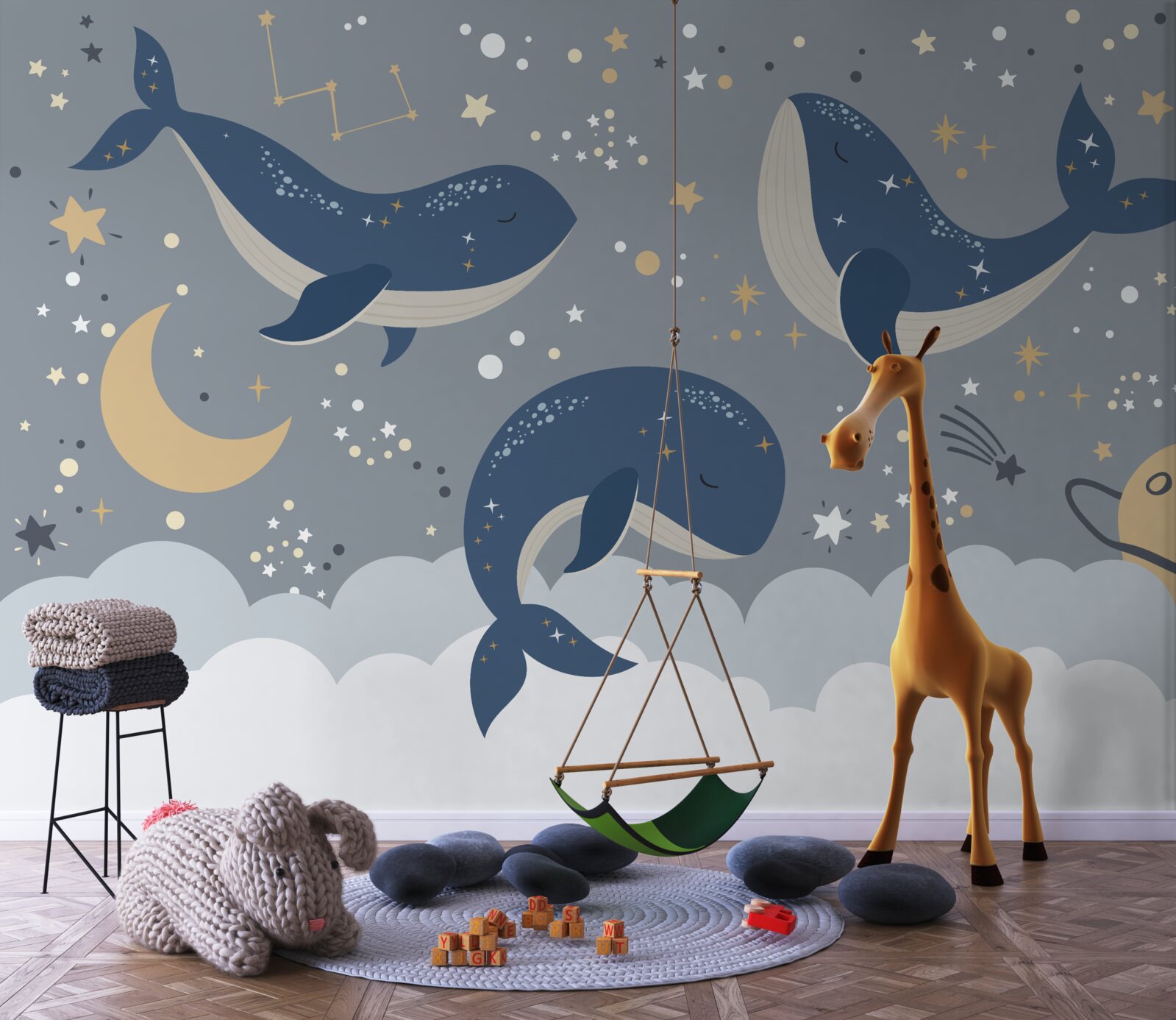 Papier peint Les orques de mer s'amusent beaucoup