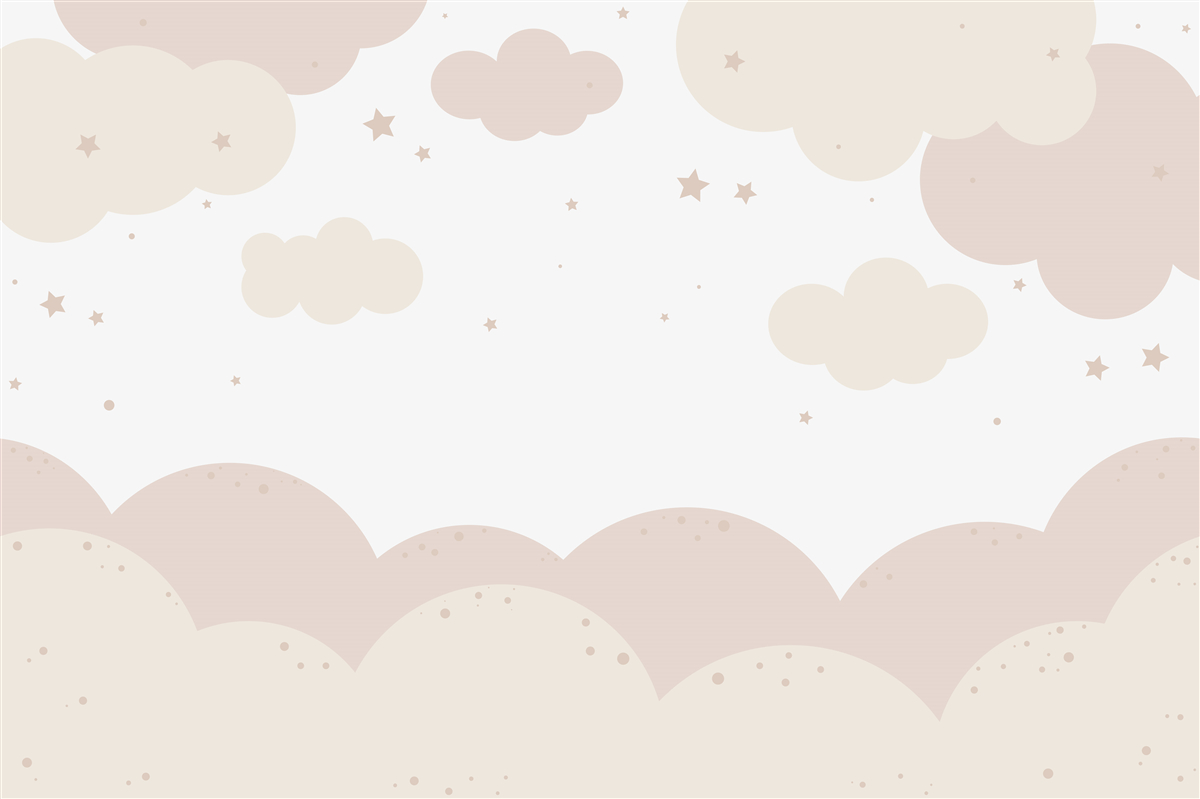 Papier peint des nuages aux couleurs vives