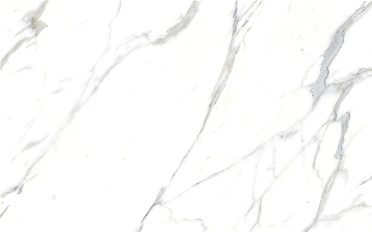 Papier peint Marbre blanc comme neige et courbes gracieuses
