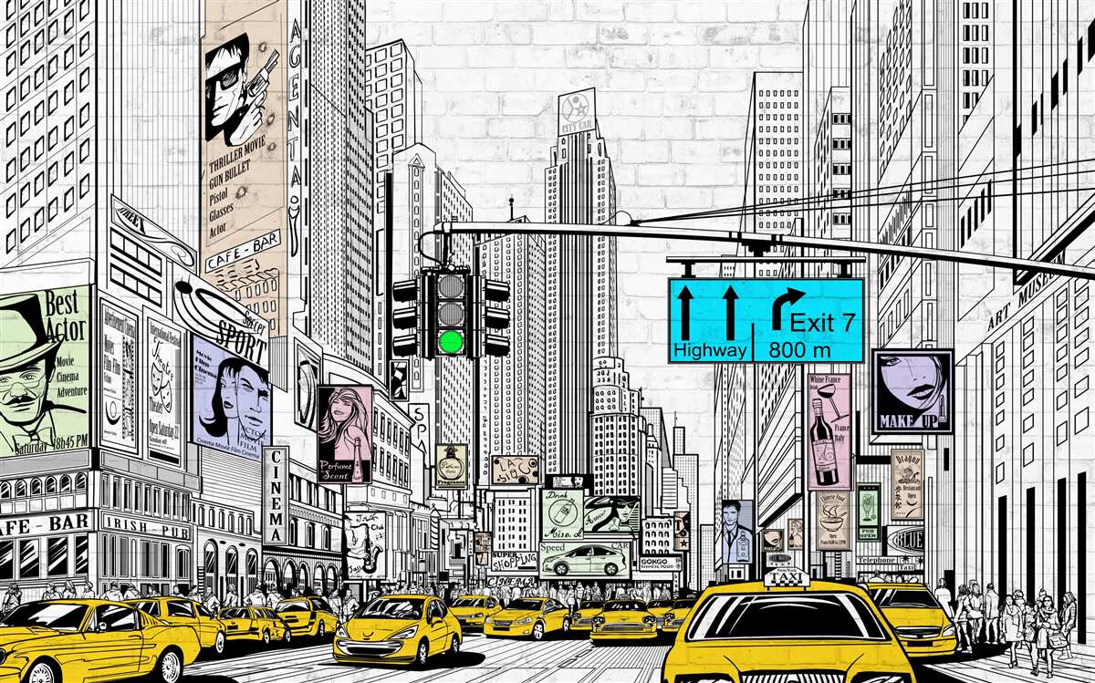 Papier peint photo new york