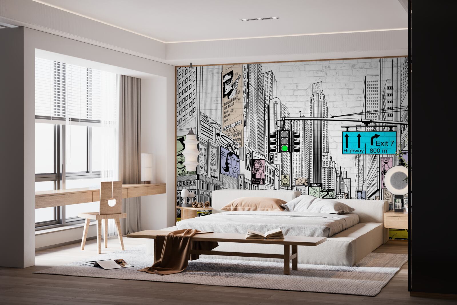 Papier peint photo new york