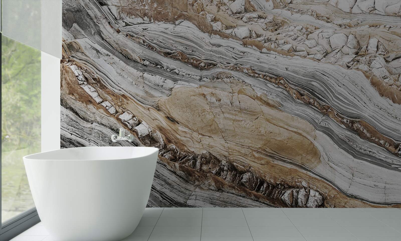 Papier peint Graffiti rock 3d sur les murs