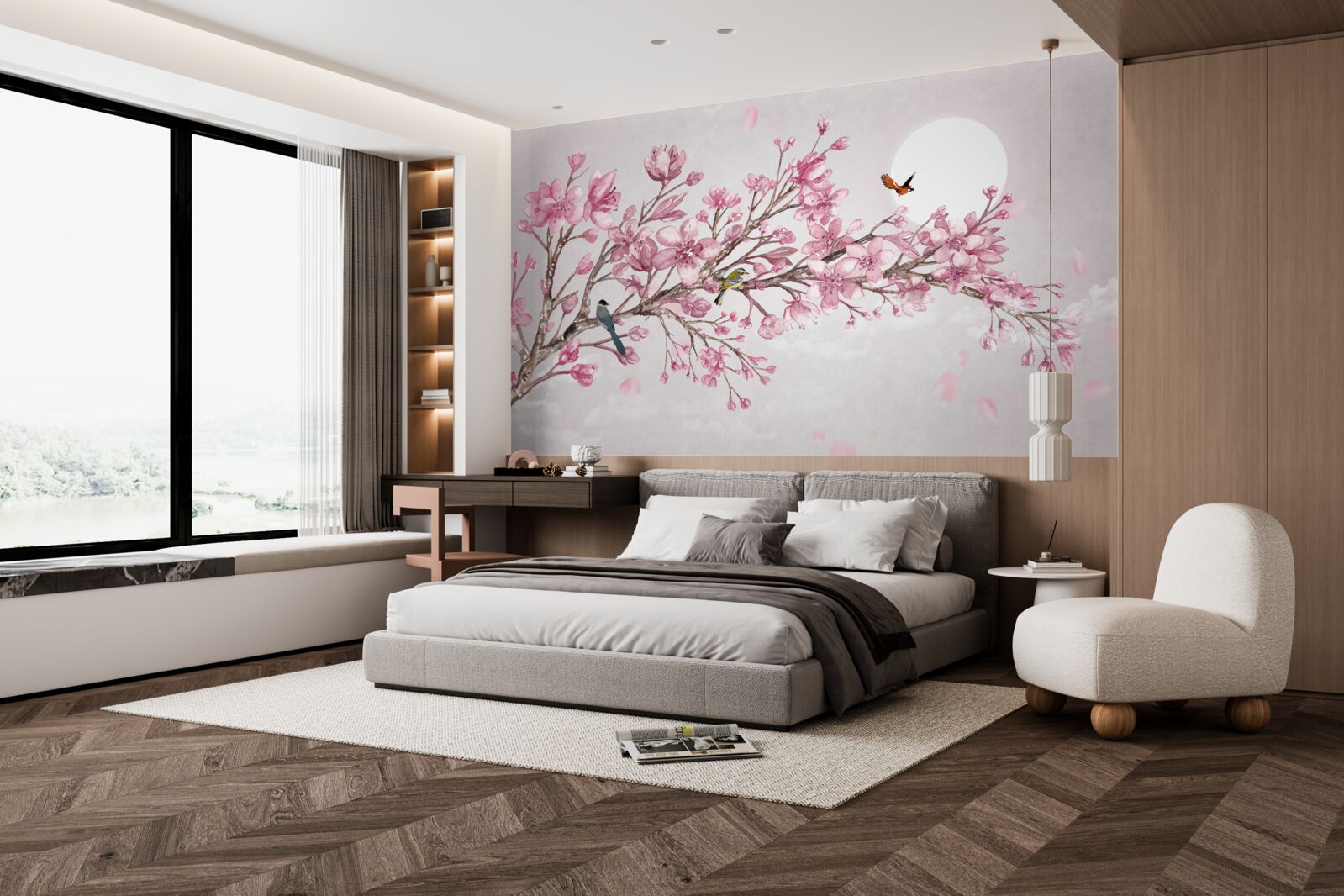 Papier peint Sticker mural pour couloir ou mur
