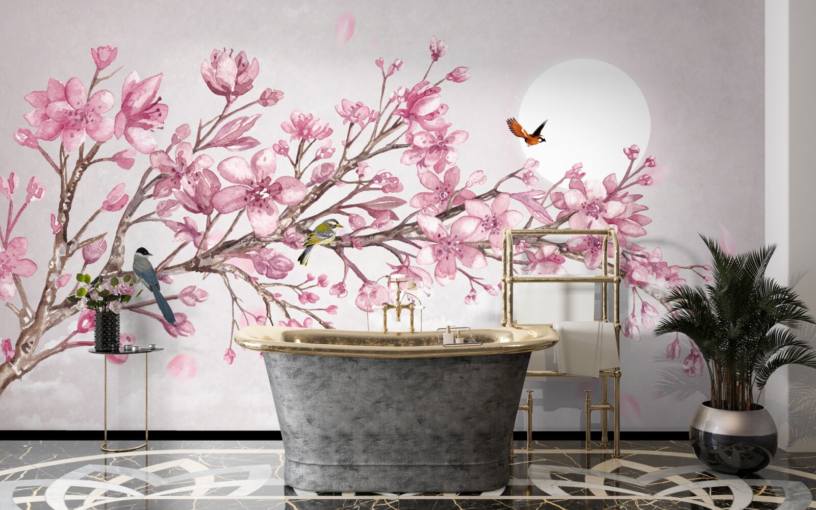 Papier peint Sticker mural pour couloir ou mur