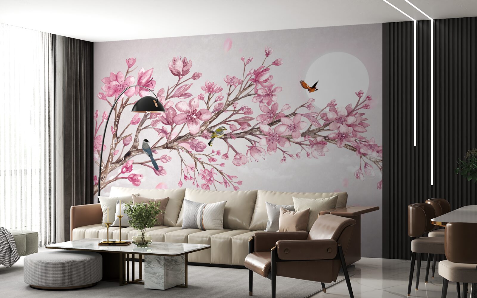 Papier peint Sticker mural pour couloir ou mur