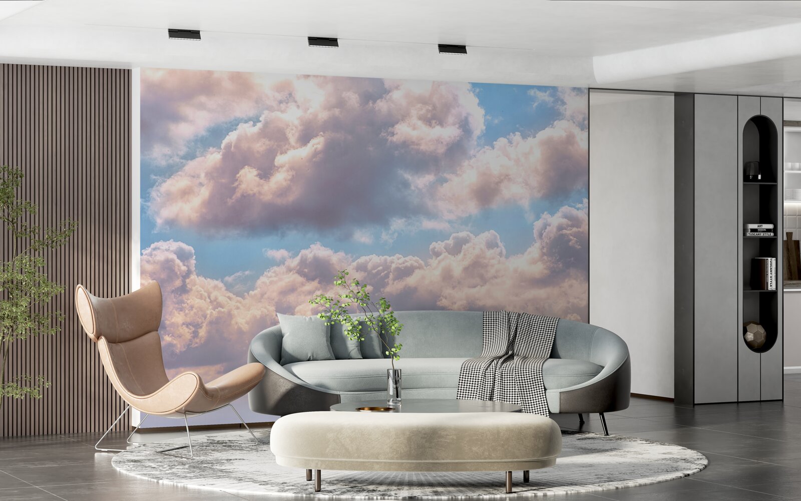 Papier peint jour, ciel et nuages