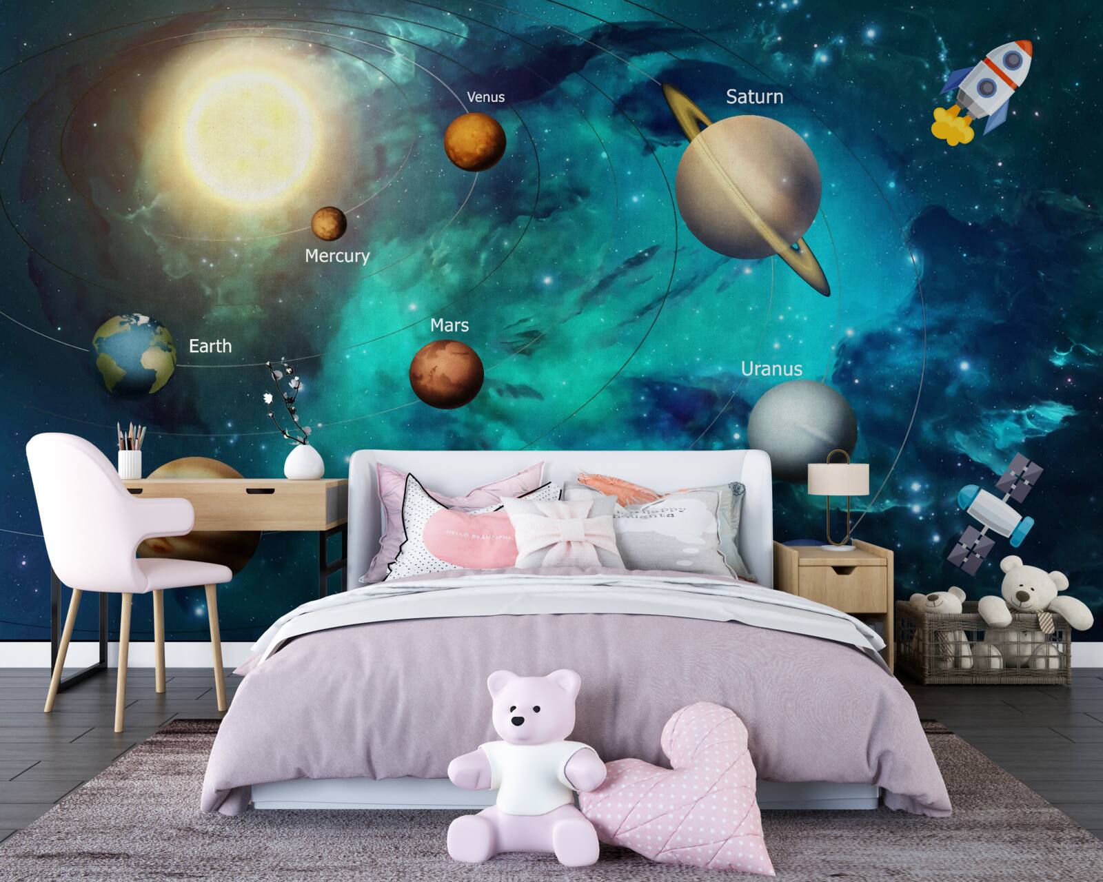 Papier peint les corps cosmiques dans l'univers