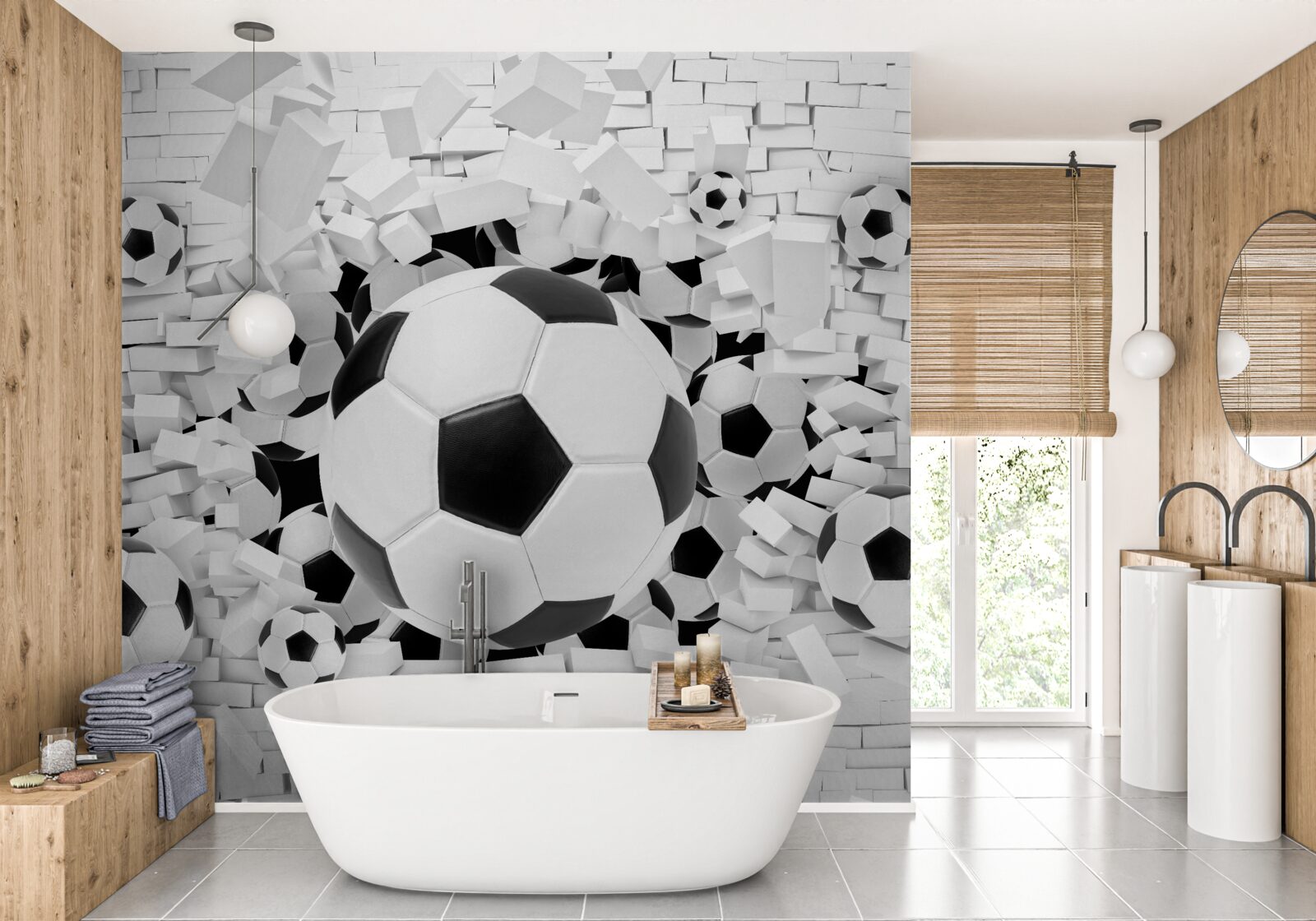 Papier peint Football