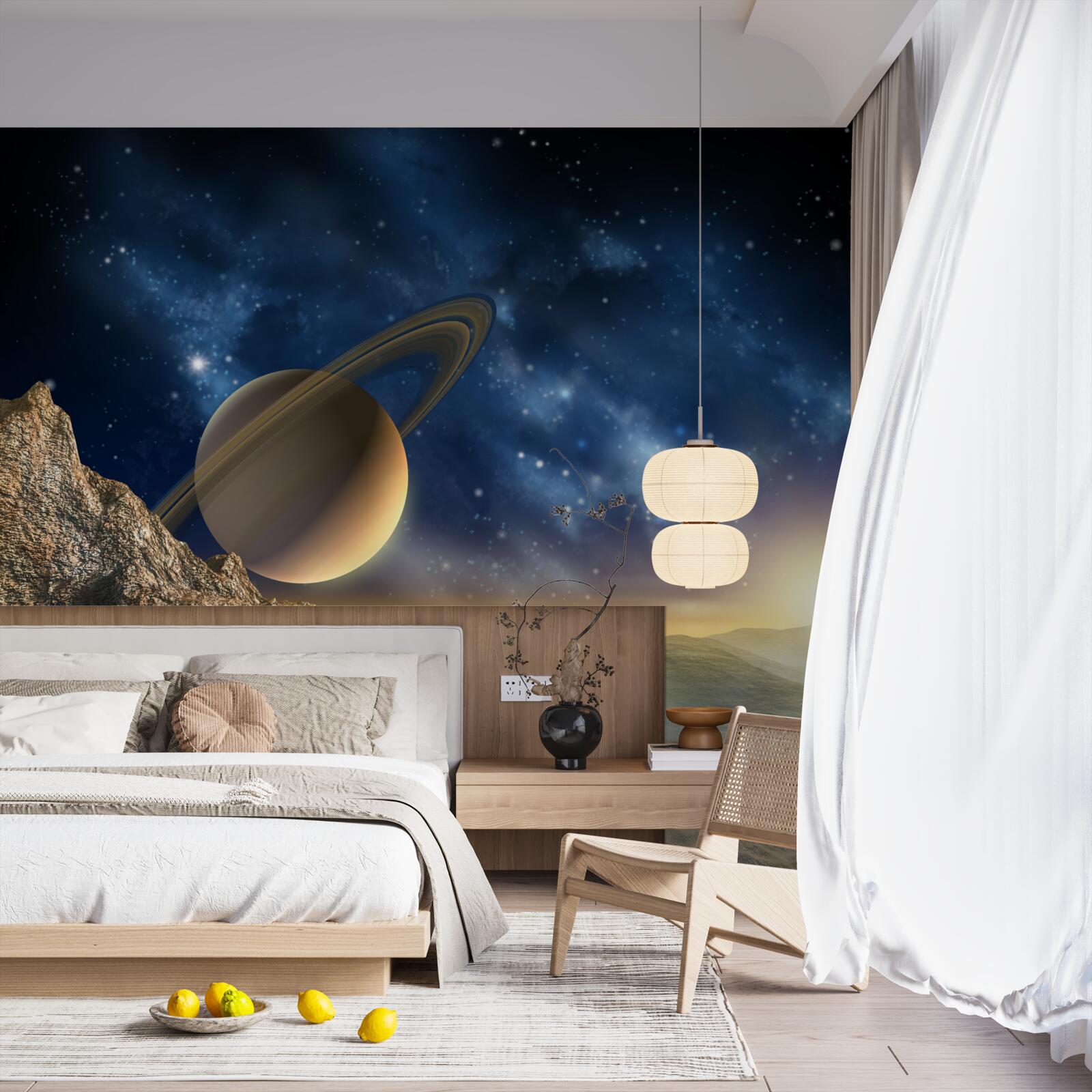 Papier peint Terre, univers et atmosphère