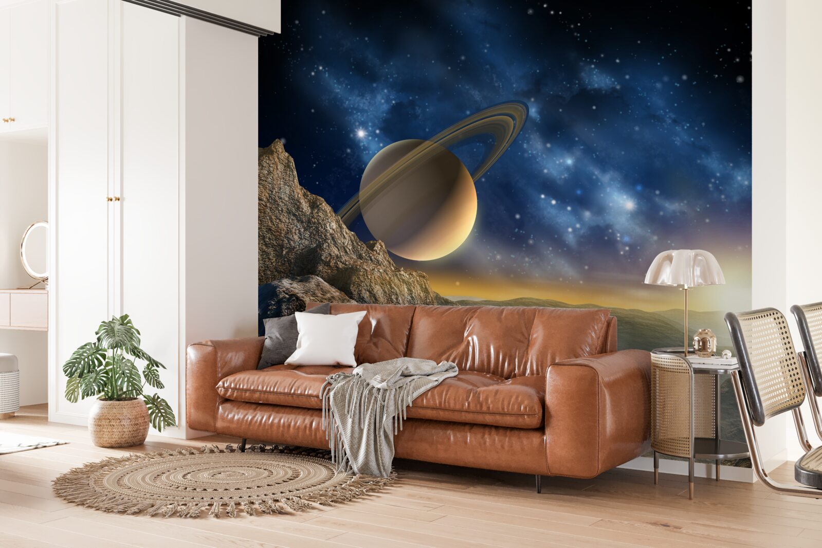Papier peint Terre, univers et atmosphère