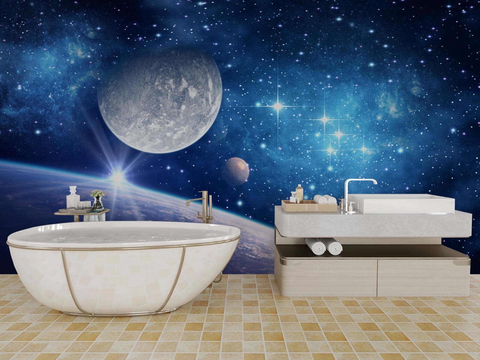 Papier peint Cosmos