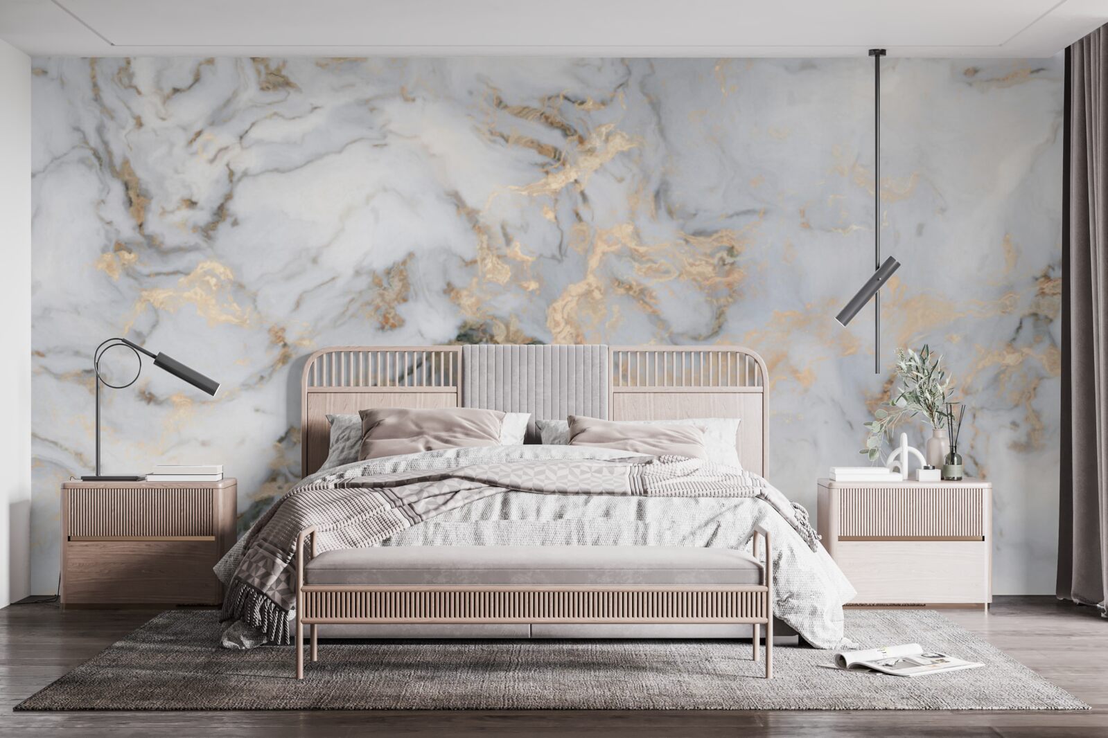 Papier peint textiles, produits de table et d'ameublement
