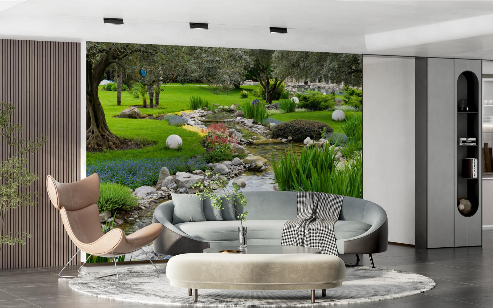 Papier peint le jardin japonais est une véritable oasis