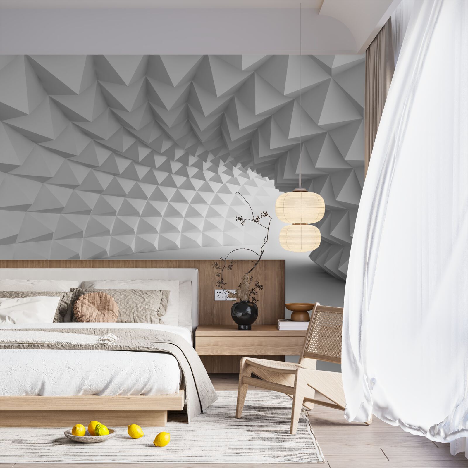 Papier peint tunel 3d