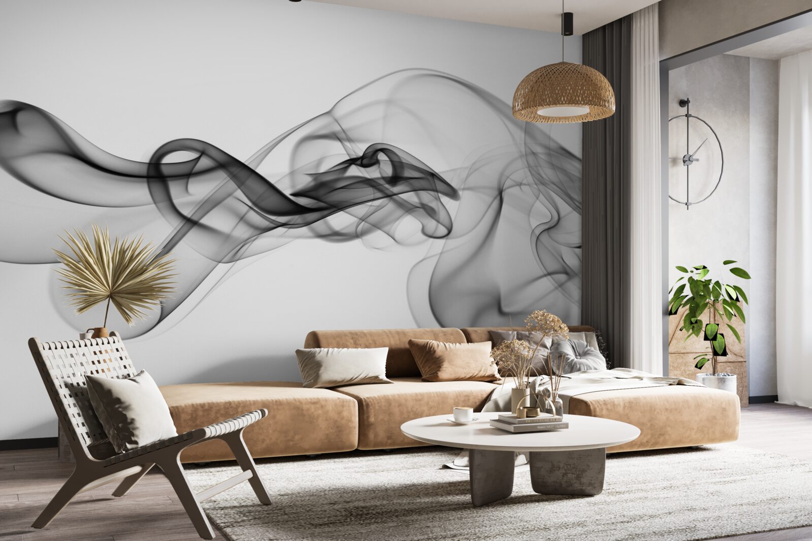 Papier peint consommer des produits du tabac