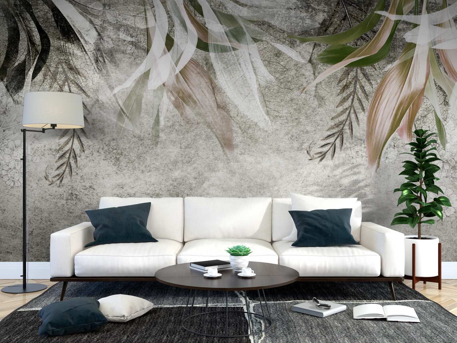 Papier peint nouveaux flocons