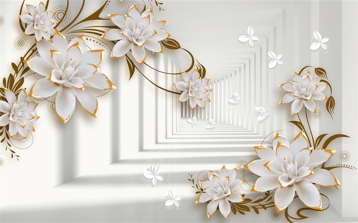 Papier peint passage passionnant