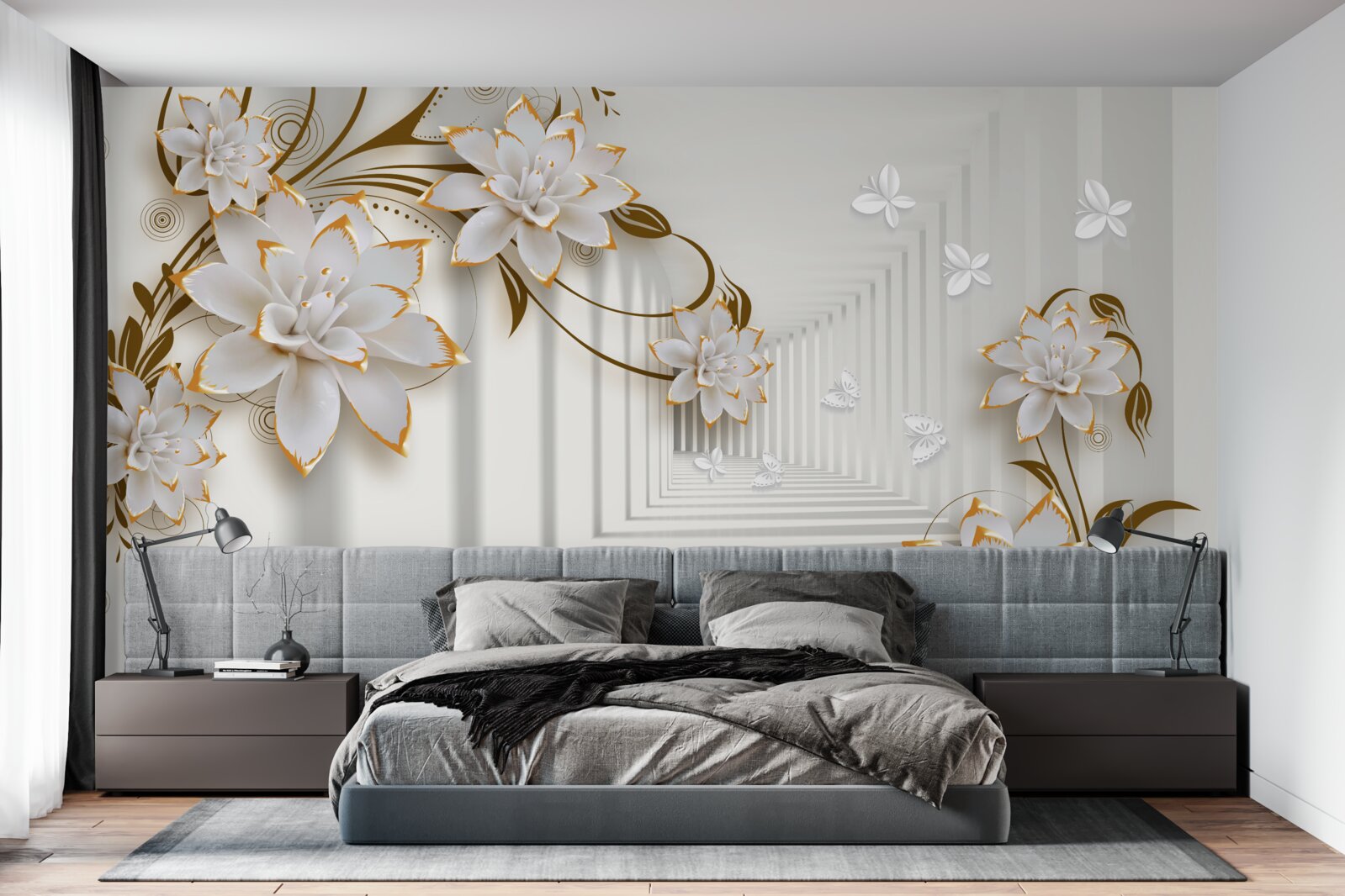 Papier peint passage passionnant