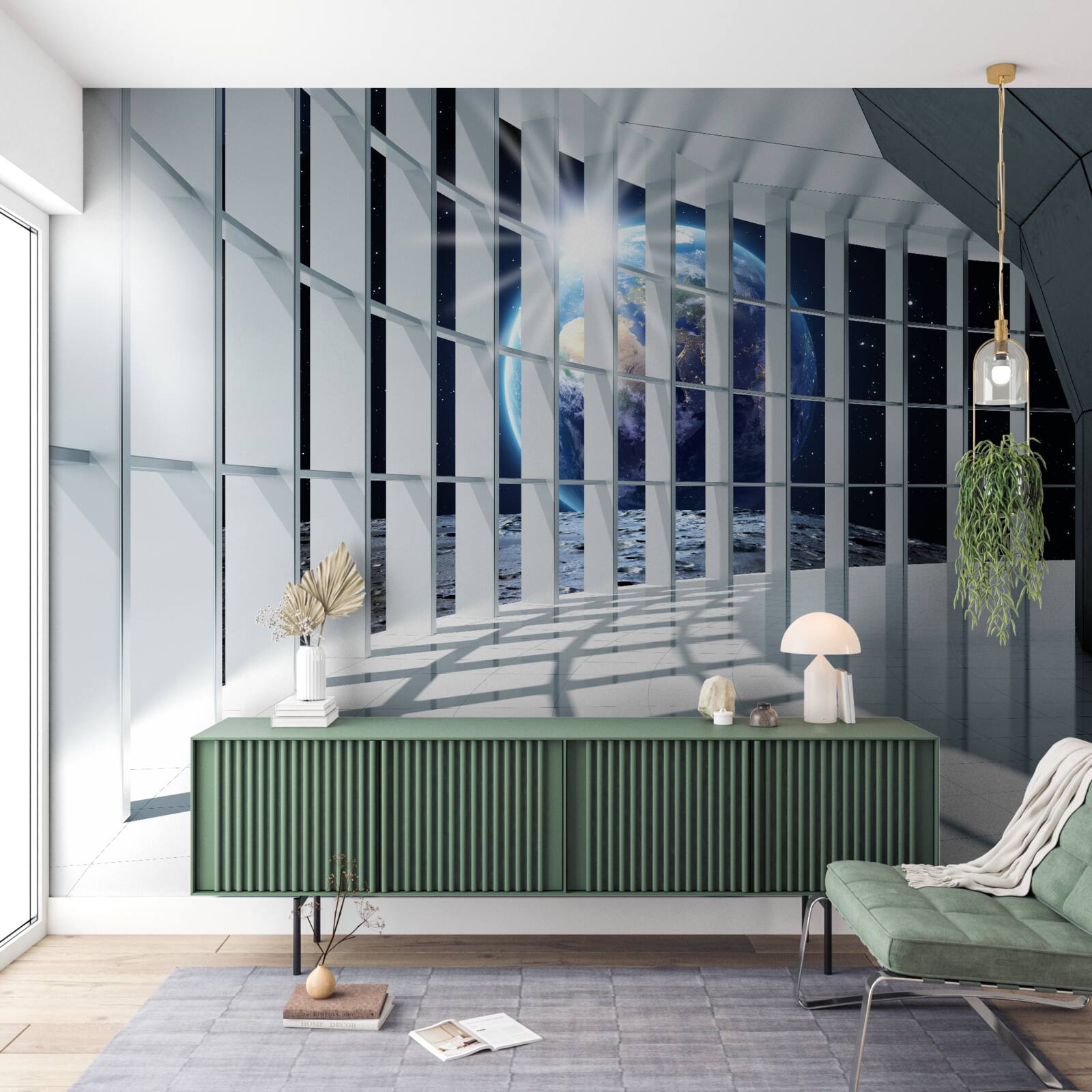 Papier peint Couloir 3d