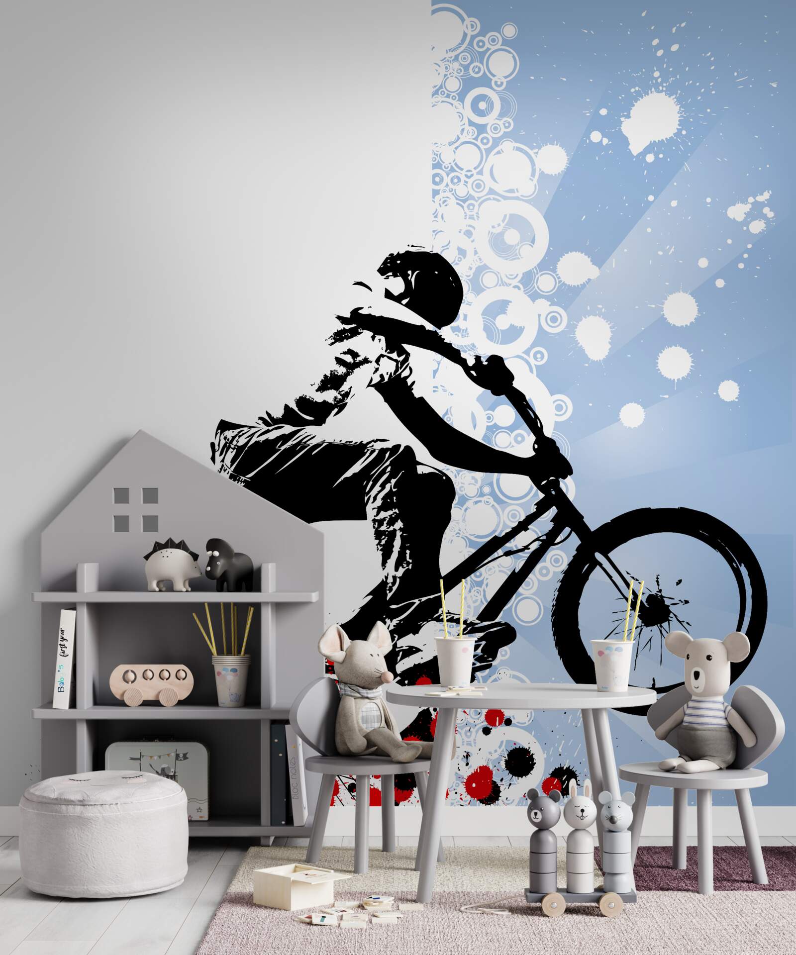 Papier peint cyclisme