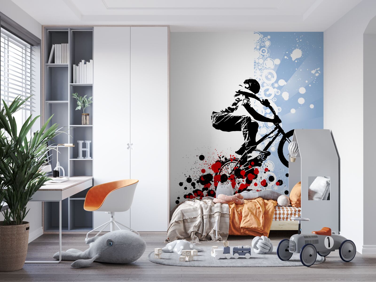 Papier peint cyclisme