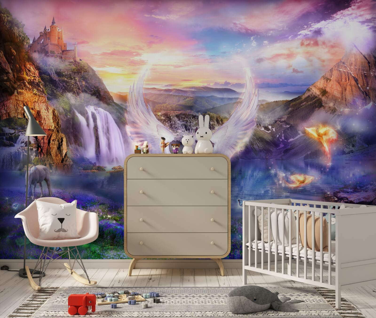 Papier peint cheval fantastique