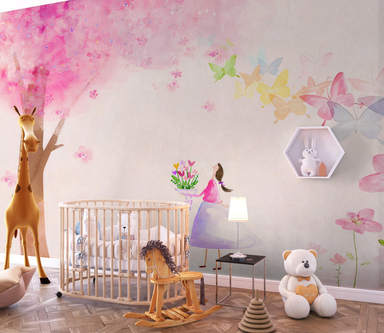 Papier peint hall et mur