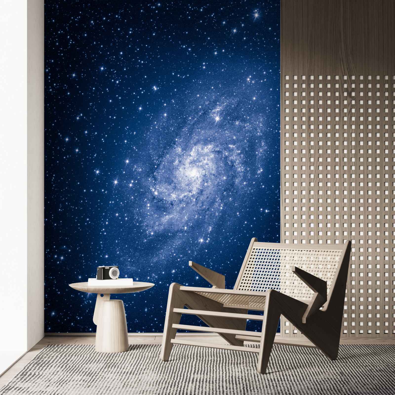 Papier peint une galaxie contenant des centaines d'étoiles