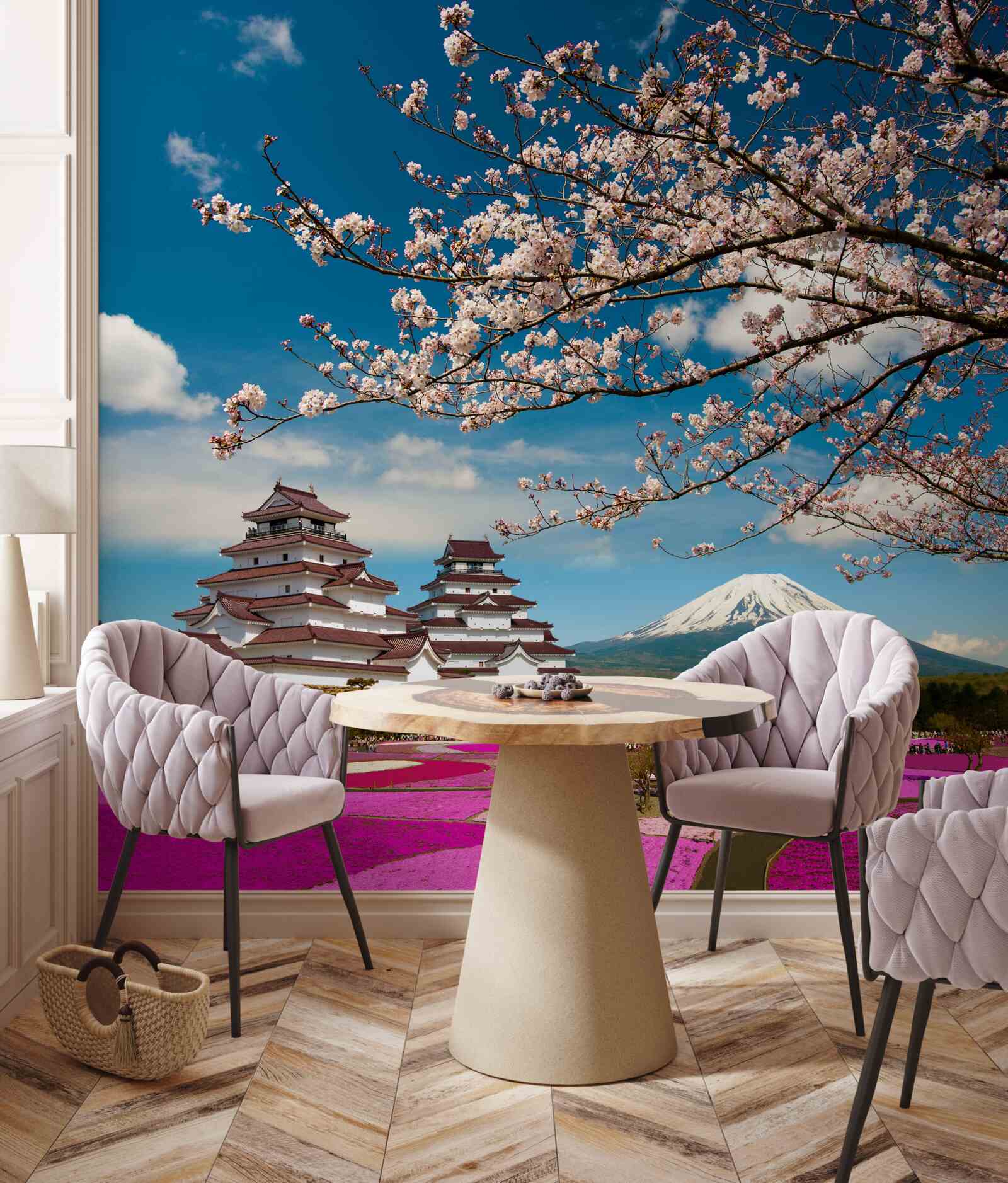 Papier peint Jardins japonais au soleil