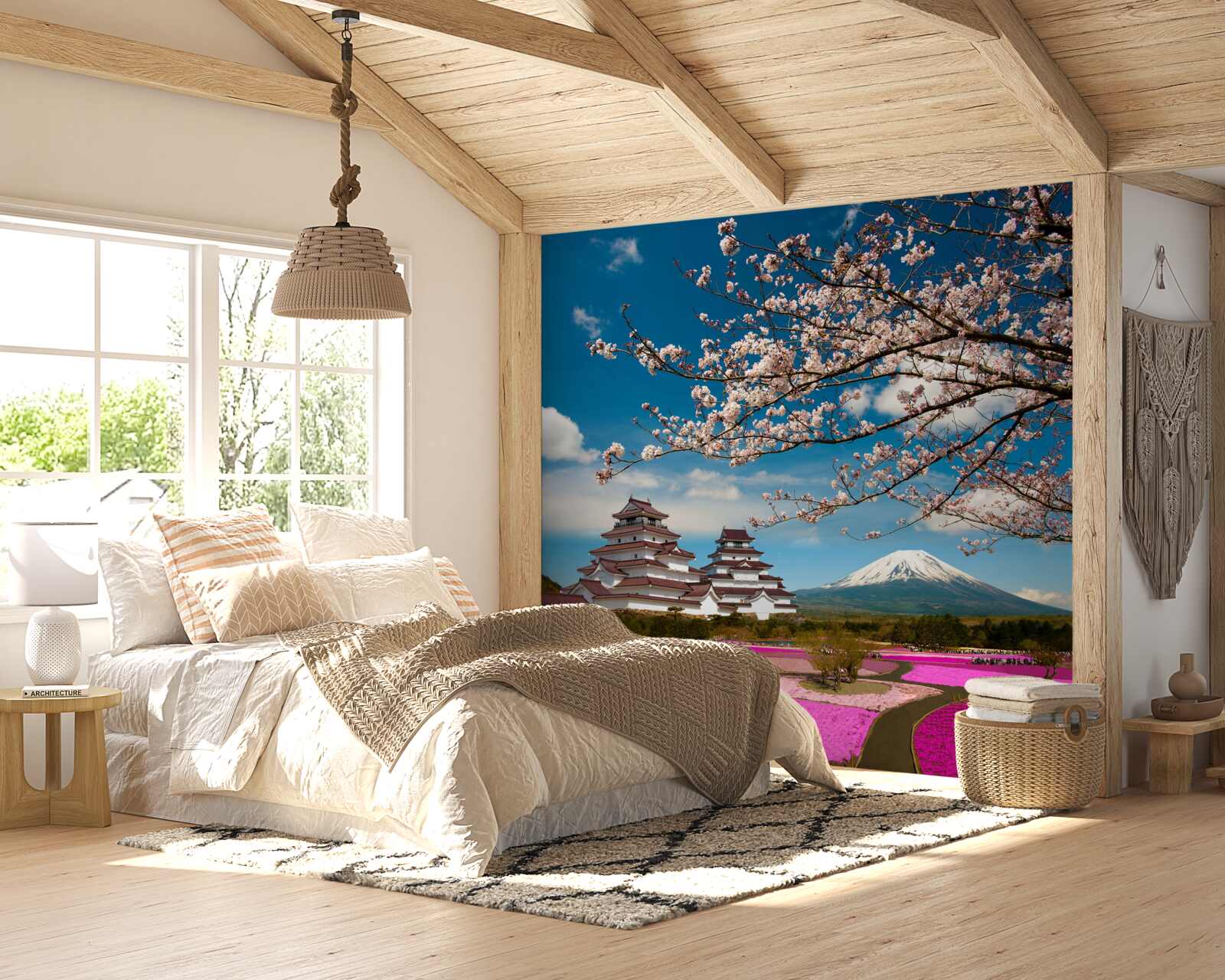 Papier peint Jardins japonais au soleil