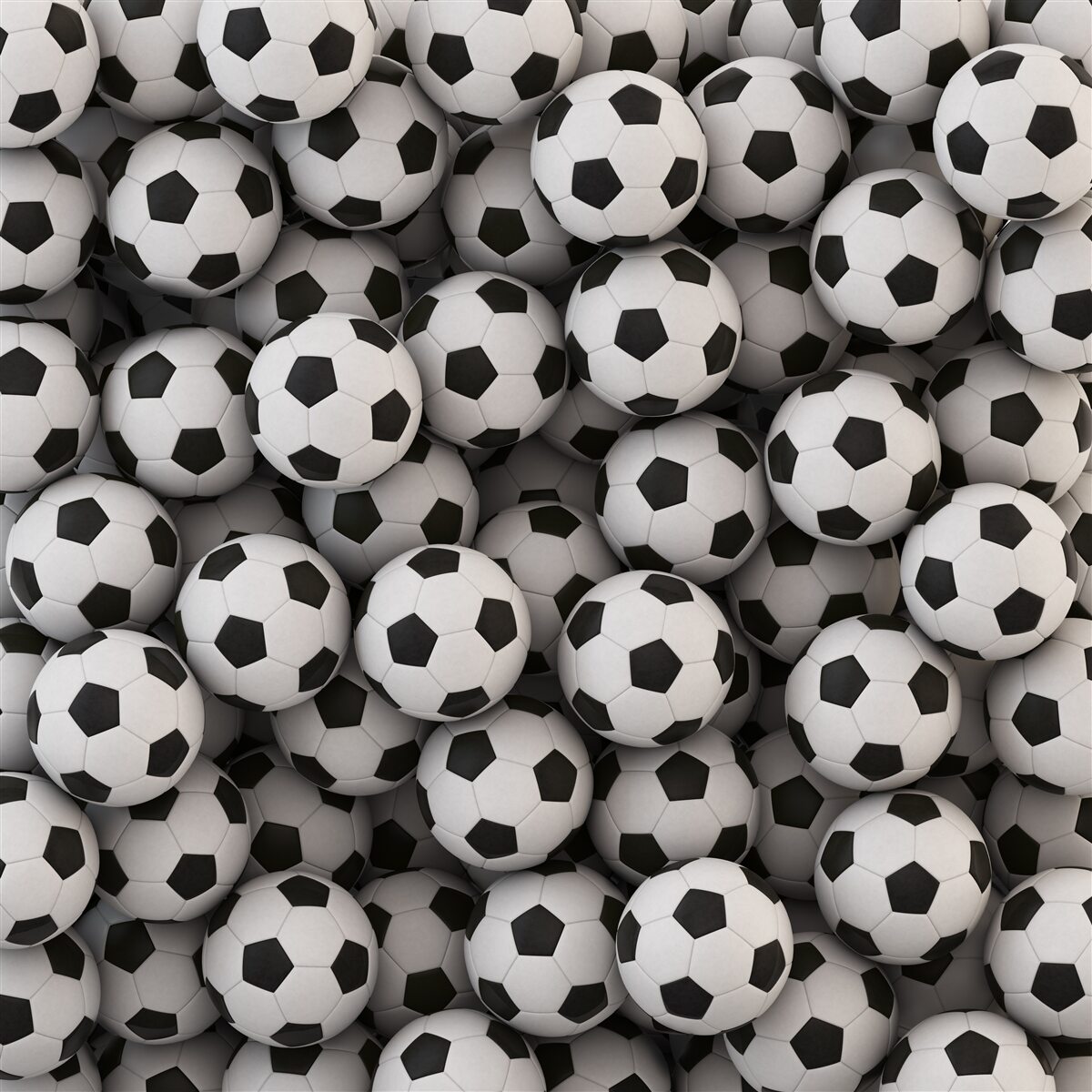 Papier peint une boîte pleine de balles
