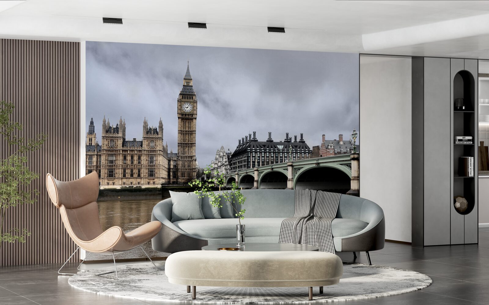 Papier peint pont de londres sur la thames
