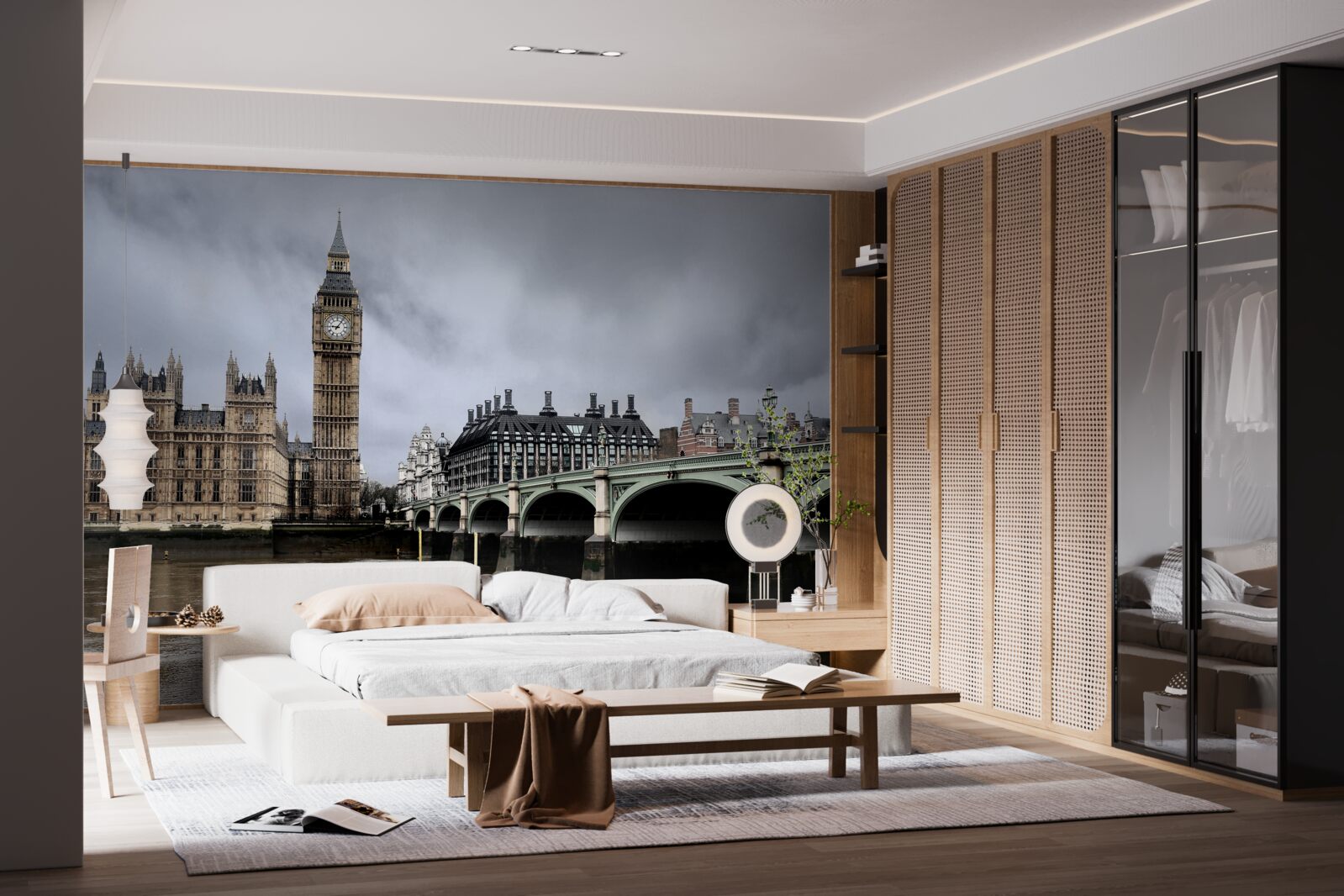 Papier peint pont de londres sur la thames