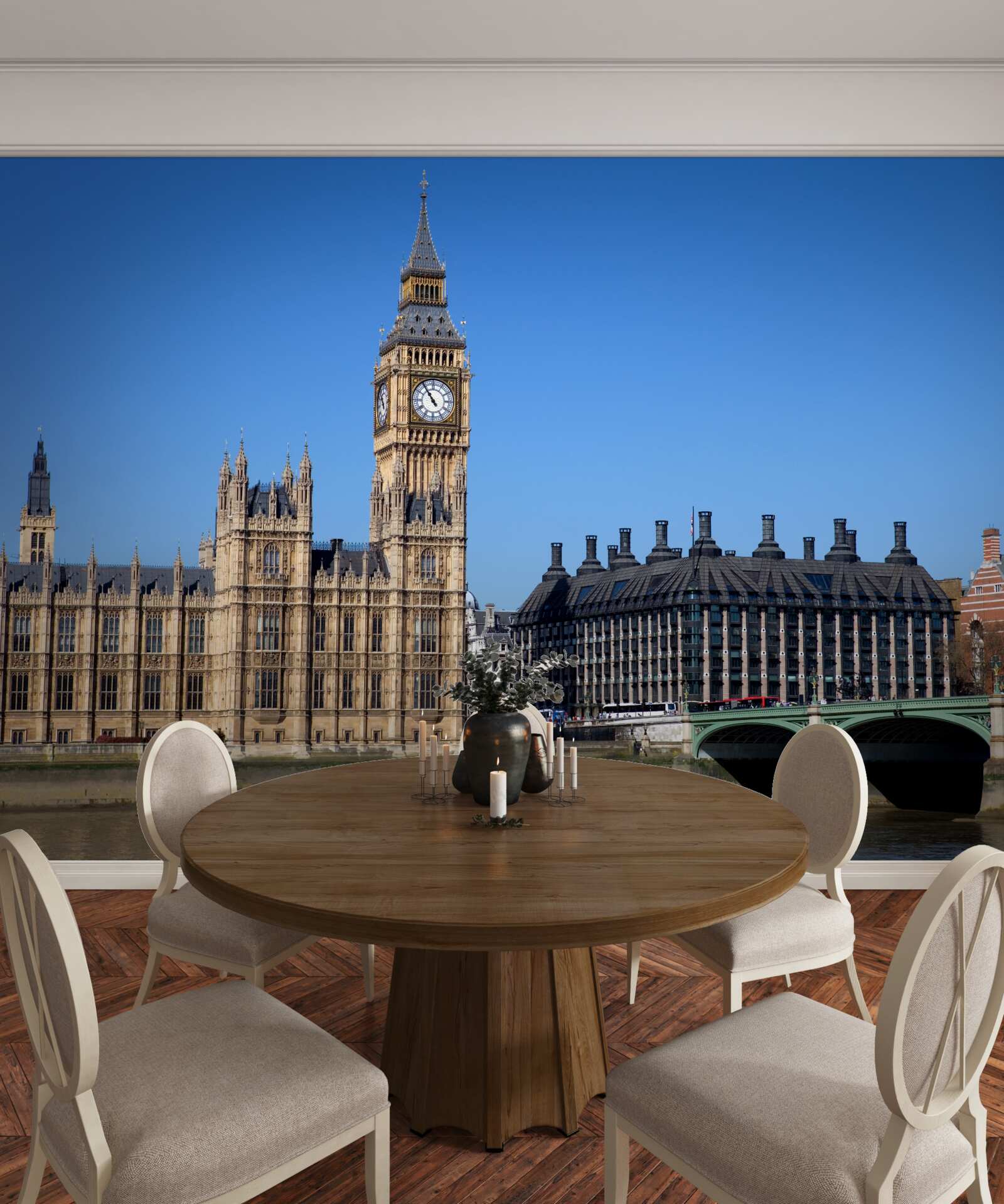 Papier peint le parlement et big ben sont en angleterre