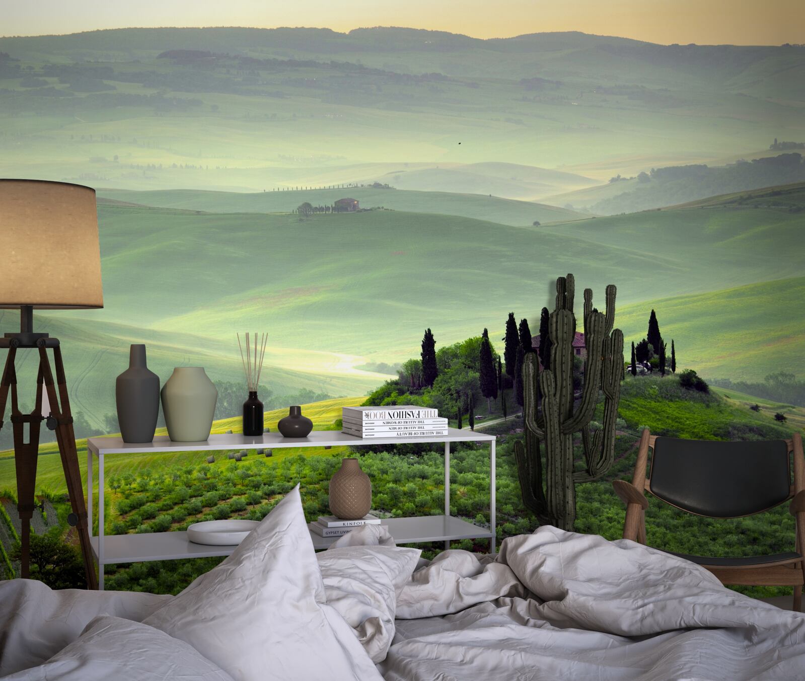Papier peint sous le soleil de toscane