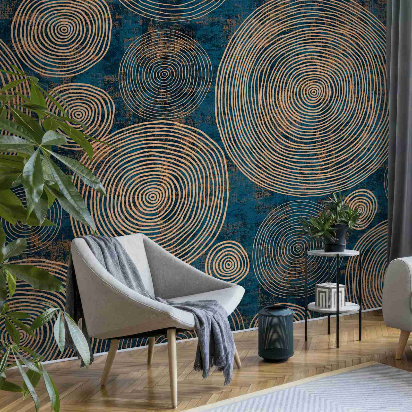 Papier peint les abstractions sont omniprésentes sur un fond sombre