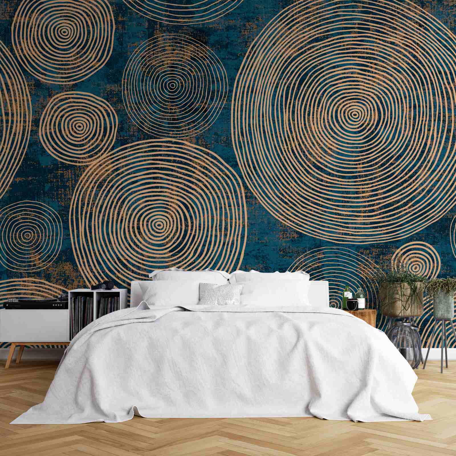 Papier peint les abstractions sont omniprésentes sur un fond sombre