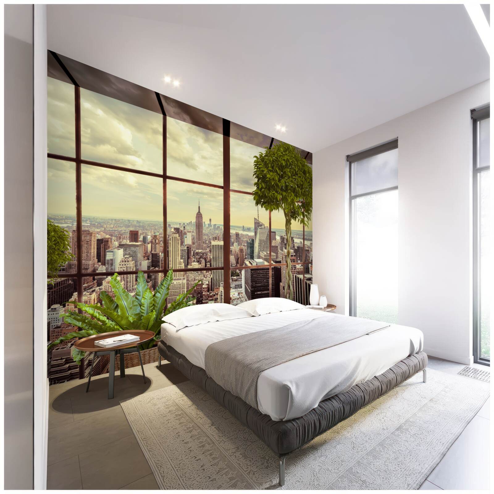 Papier peint le magnifique paysage de new york