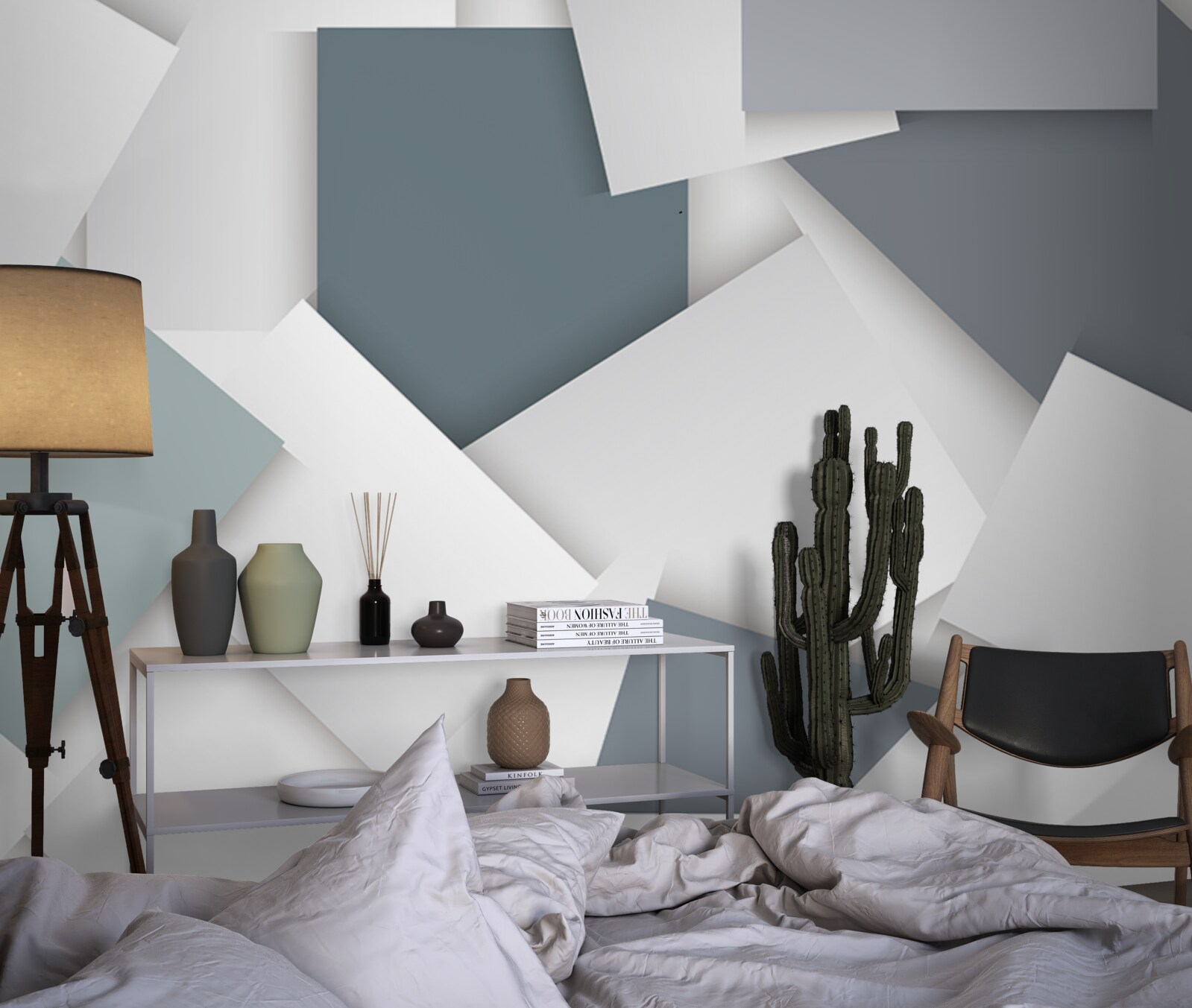 Papier peint fond lumineux dans un style abstrait