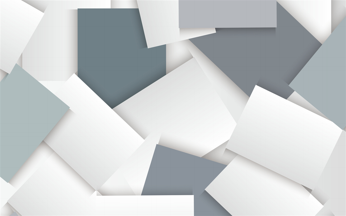 Papier peint les carrés sont blancs et gris
