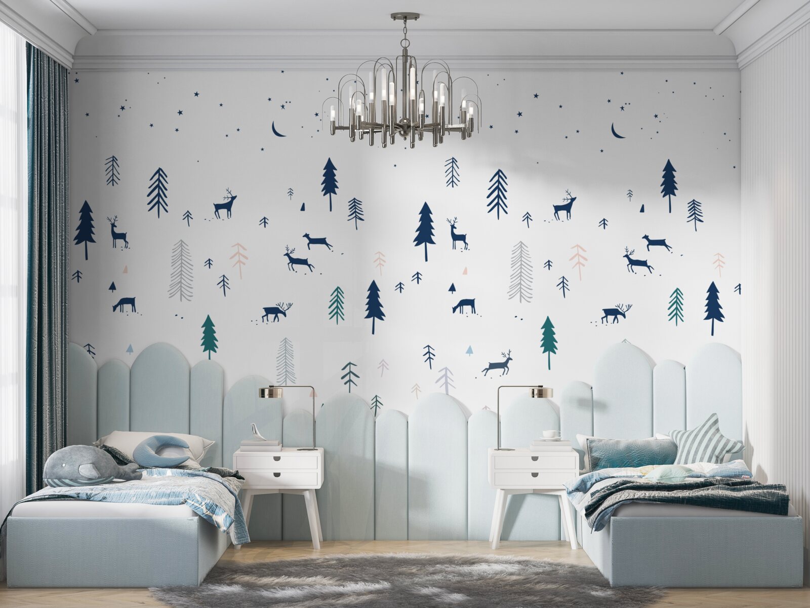 Papier peint Papier peint pour enfants dans un style minimaliste
