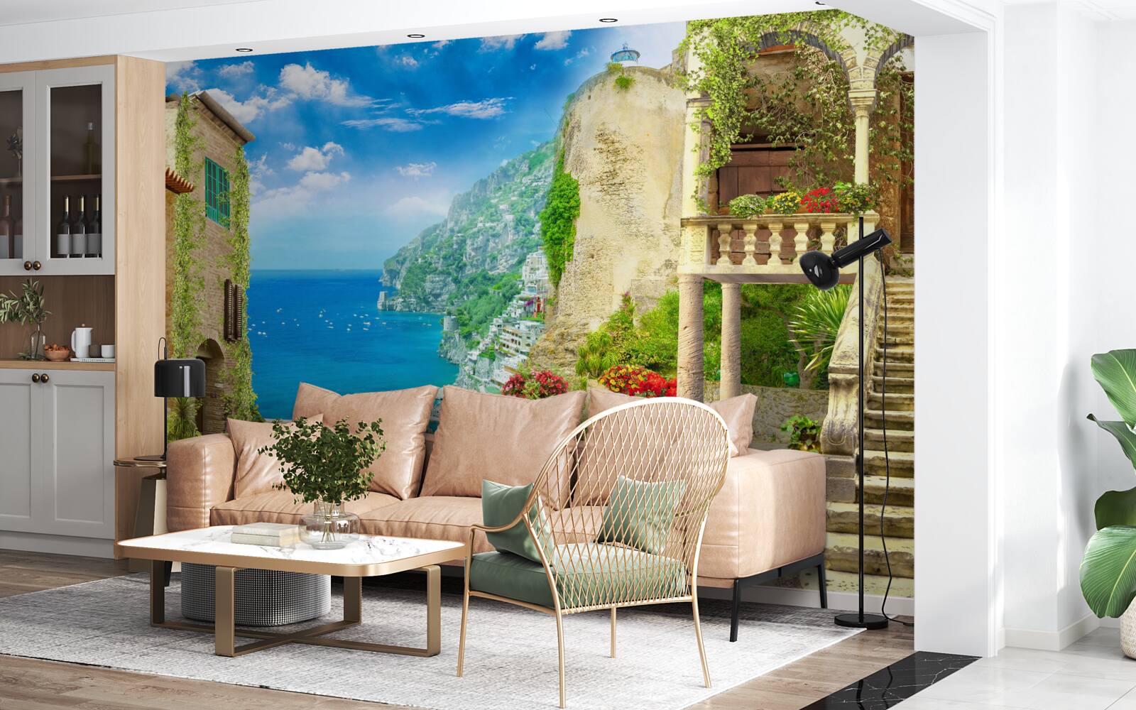 Papier peint magnifique paysage naturel