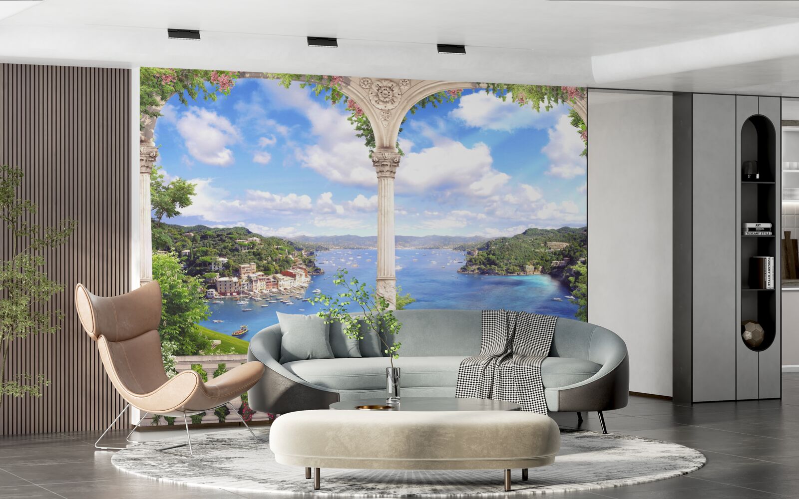 Papier peint magnifique paysage marin