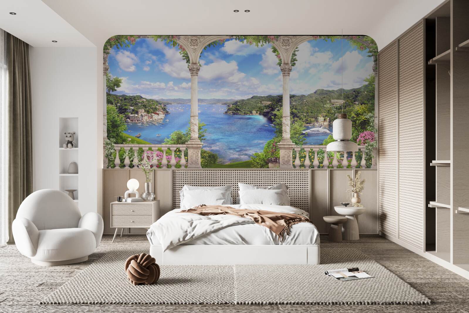 Papier peint magnifique paysage marin