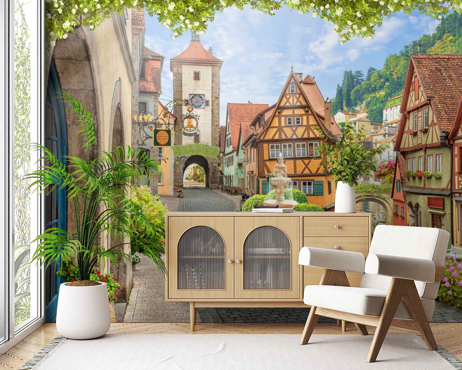 Papier peint une ville étonnante avec de l'histoire